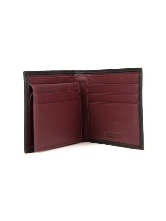 Momo Design Polyurethane Bifold Wallet — Black, view 3