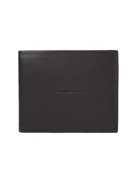 Momo Design Polyurethane Bifold Wallet — Black, view 4