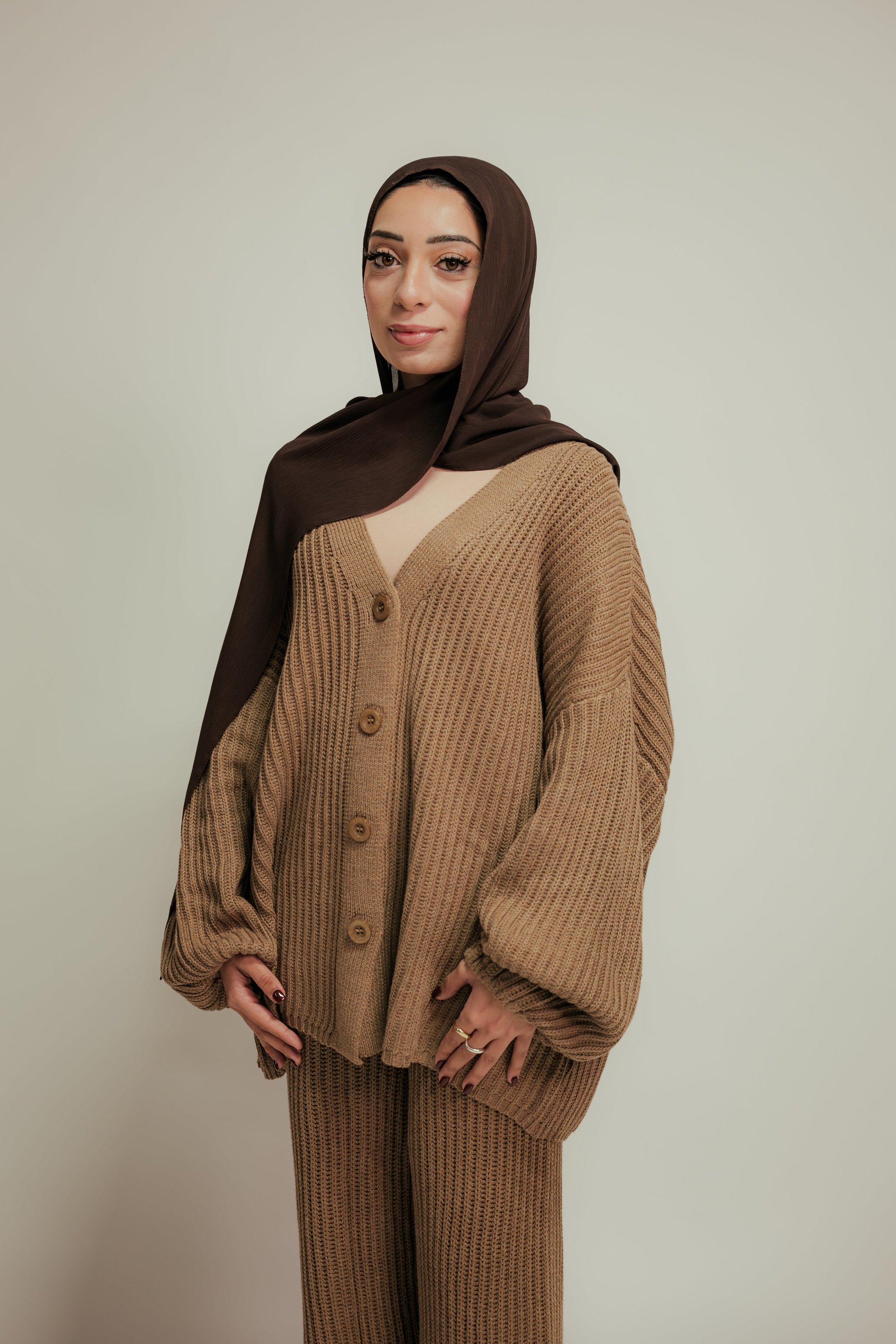 Mona Crochet Knit Cardigan, view 4