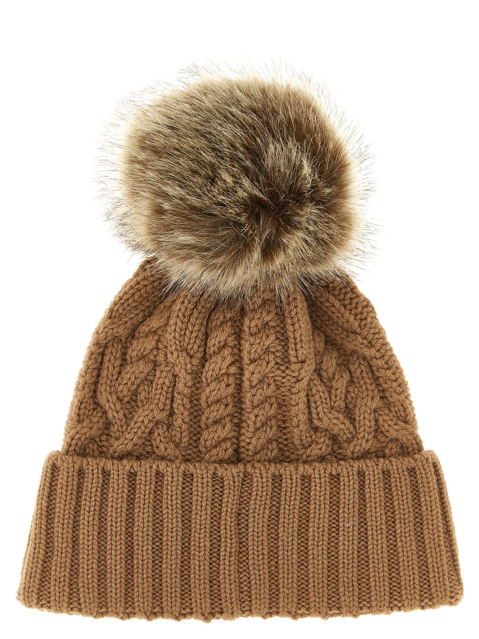 Moncler Beanie — Beige, view 2
