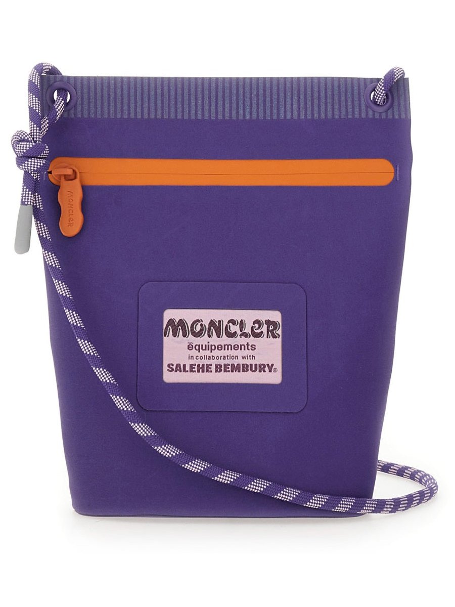 Moncler Amoeba Clutch — Purple, view 4