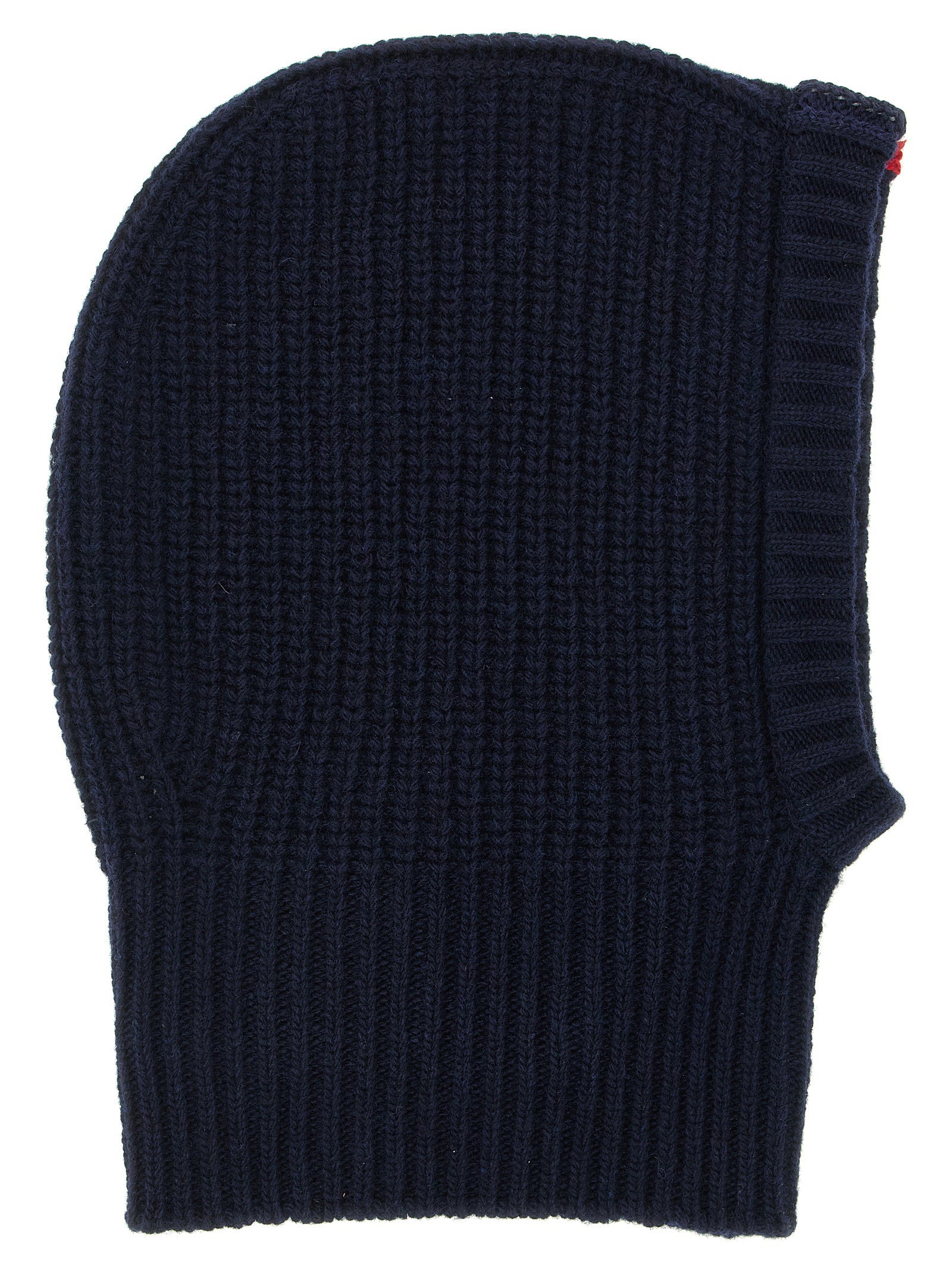 Moncler Enfant Virgin Wool Balaclava — Navy, view 2