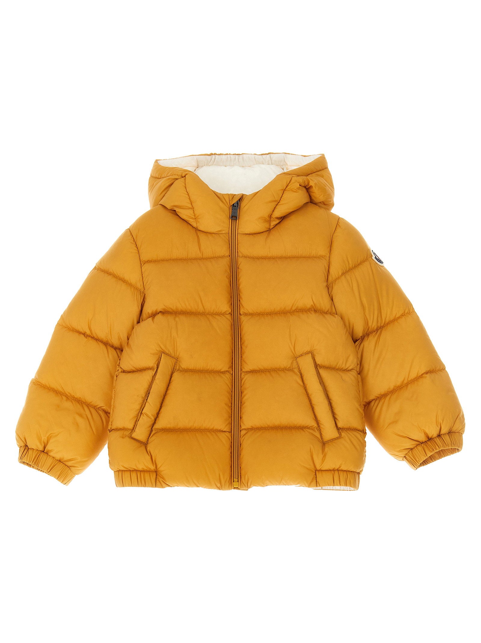 Moncler Enfant Down Jacket — Gold by Moncler Enfant