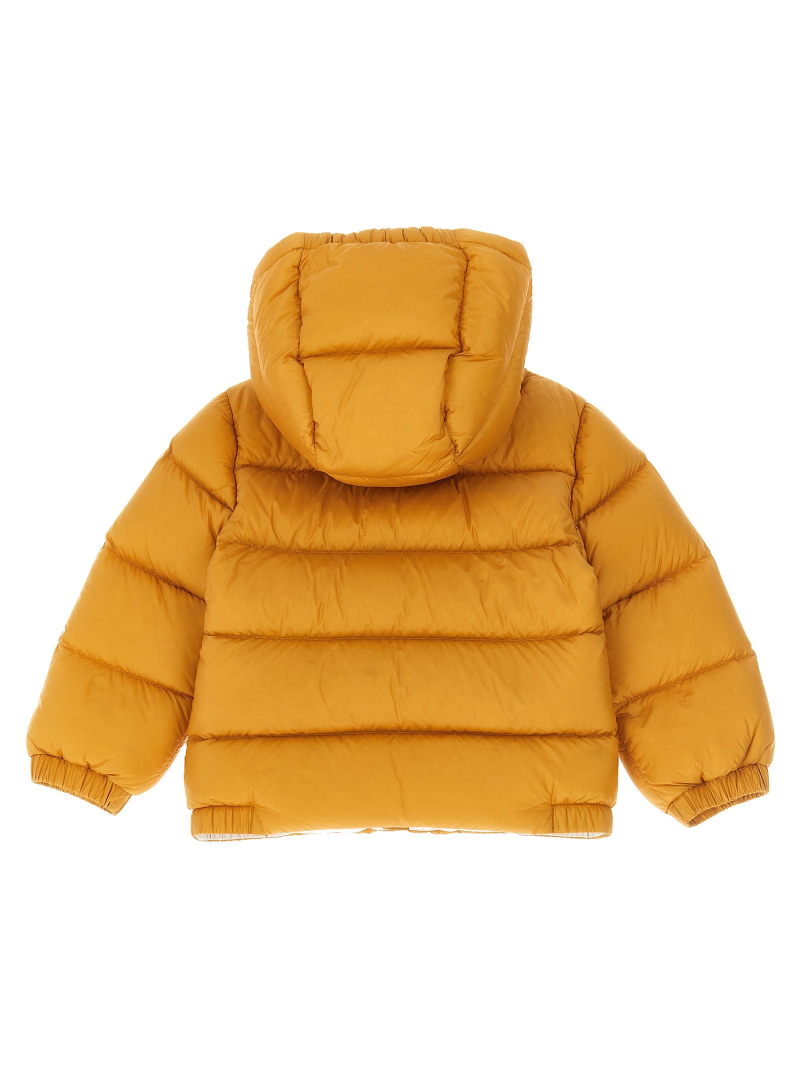 Moncler Enfant Down Jacket — Gold, view 2