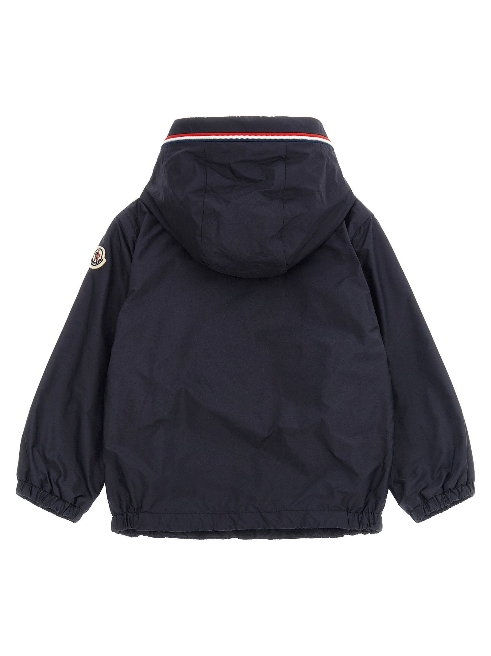 Moncler Enfant Down Jacket — Navy, view 2