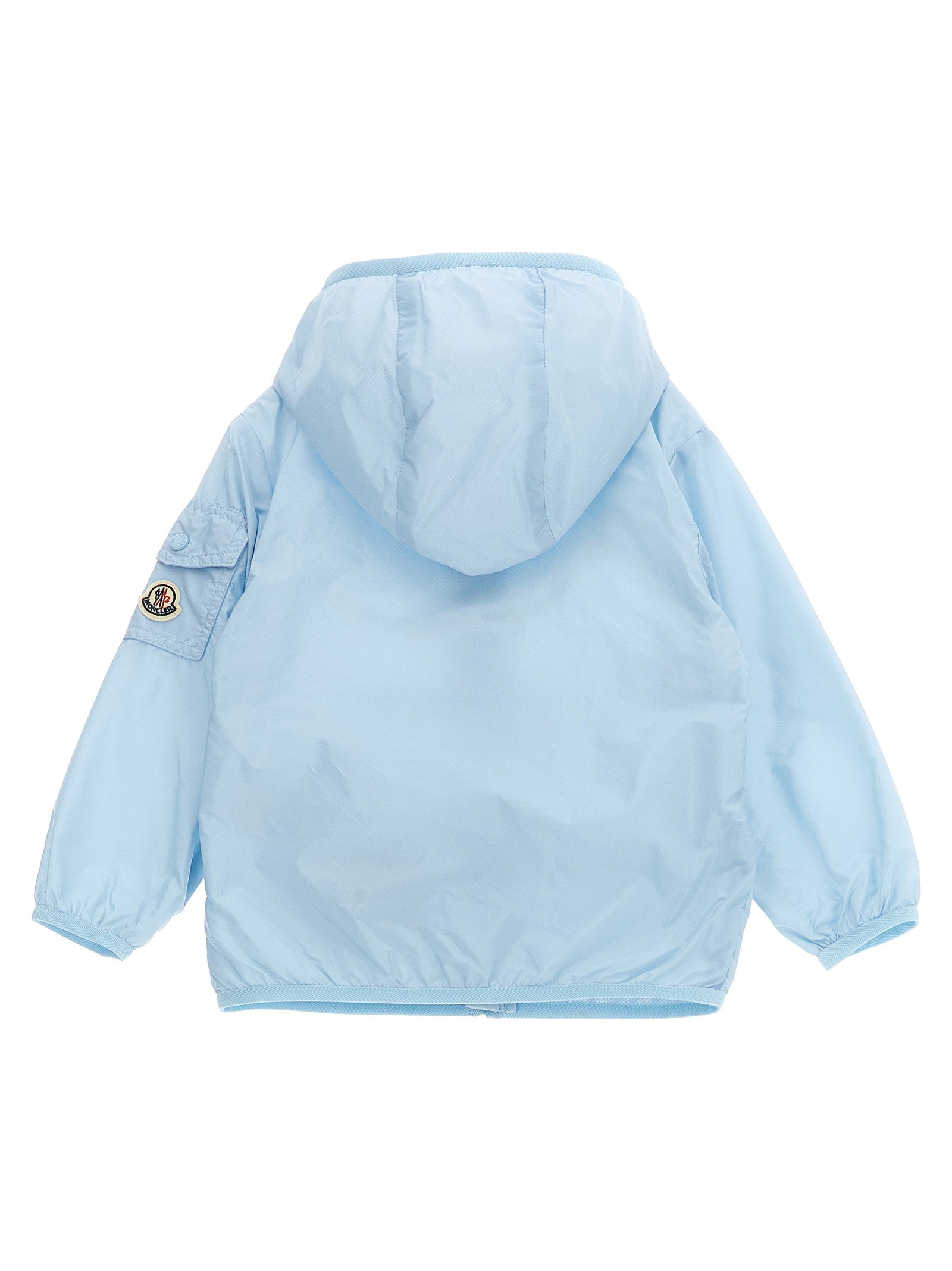 Moncler Enfant Songu Jacket — Light Blue, view 2