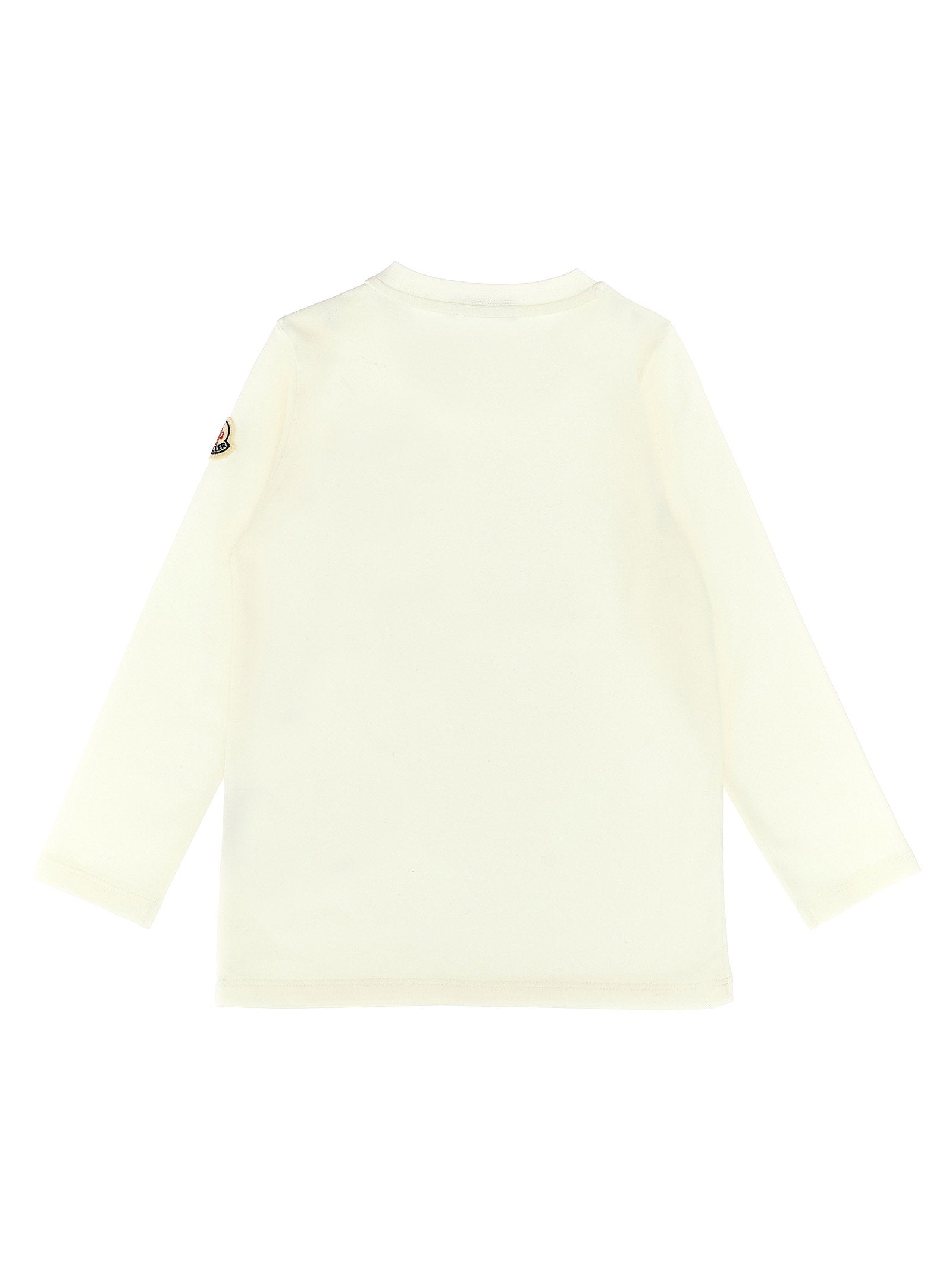 Moncler Enfant Teddy Bear Print T-shirt — Cream, view 2