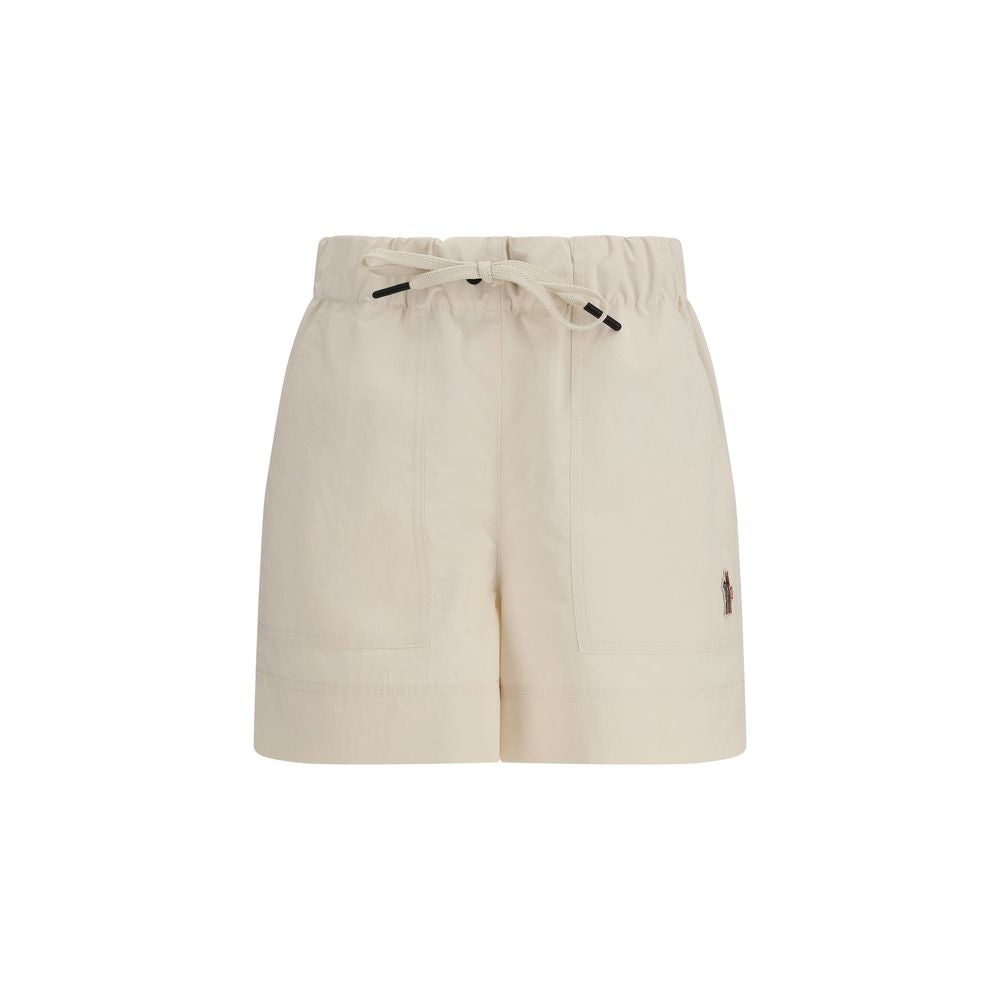 Moncler Grenoble Waterproof Polyester Bermuda Shorts — Beige by Moncler Grenoble