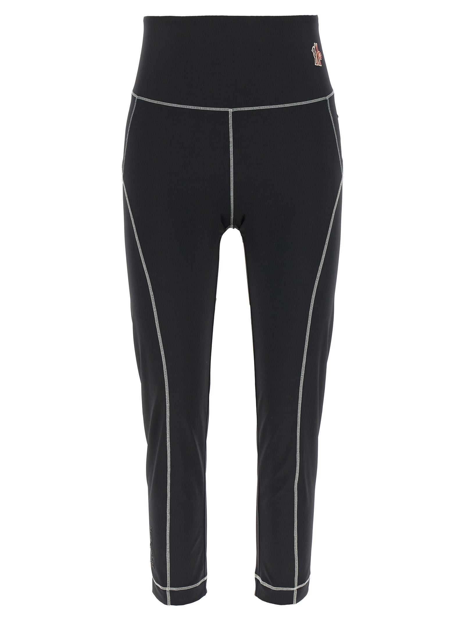 Moncler Grenoble Stretch Polyamide Leggings — Black by Moncler Grenoble