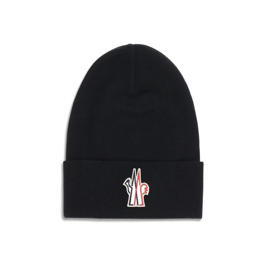 Moncler Grenoble MOK20973B0001209974999BB-FBB-487 Beanie — Black by Moncler Grenoble