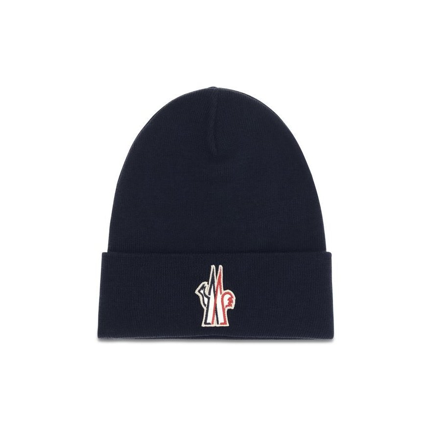 Moncler Grenoble MOL20973B0001309974778BB Beanie — Navy by Moncler Grenoble