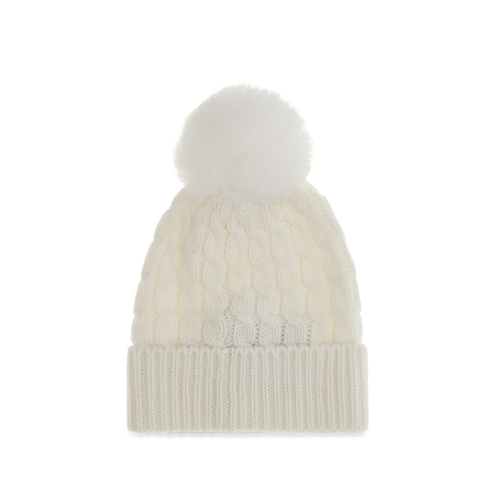 Moncler Grenoble MOL20983B000010402A002BB Beanie — White, view 2