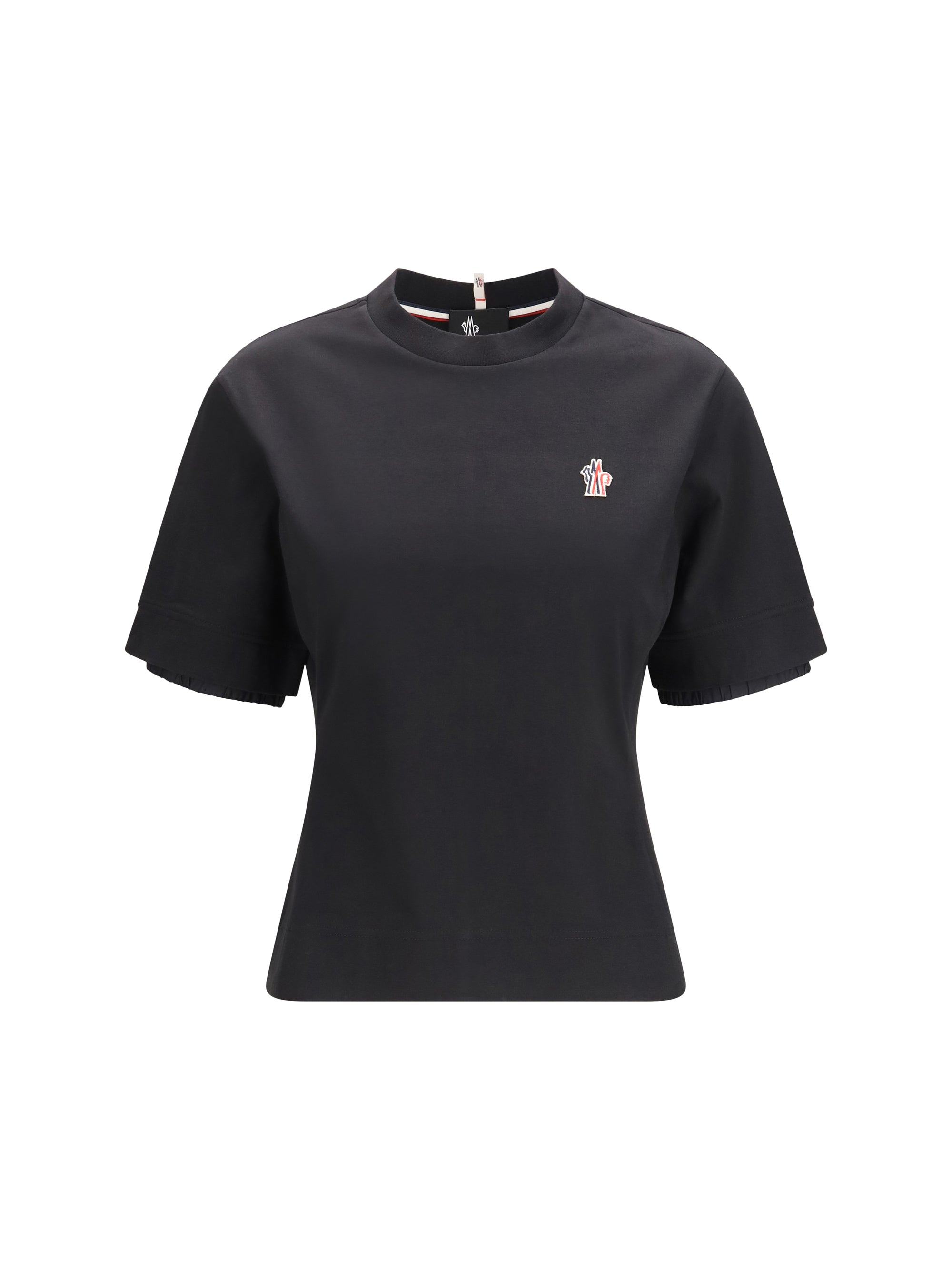 Moncler Grenoble Logo-Embroidered Cotton T-Shirt — Black by Moncler Grenoble