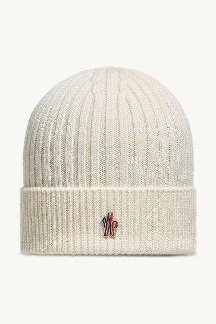 Moncler K20973B0000704761 Beanie — Cream by Moncler