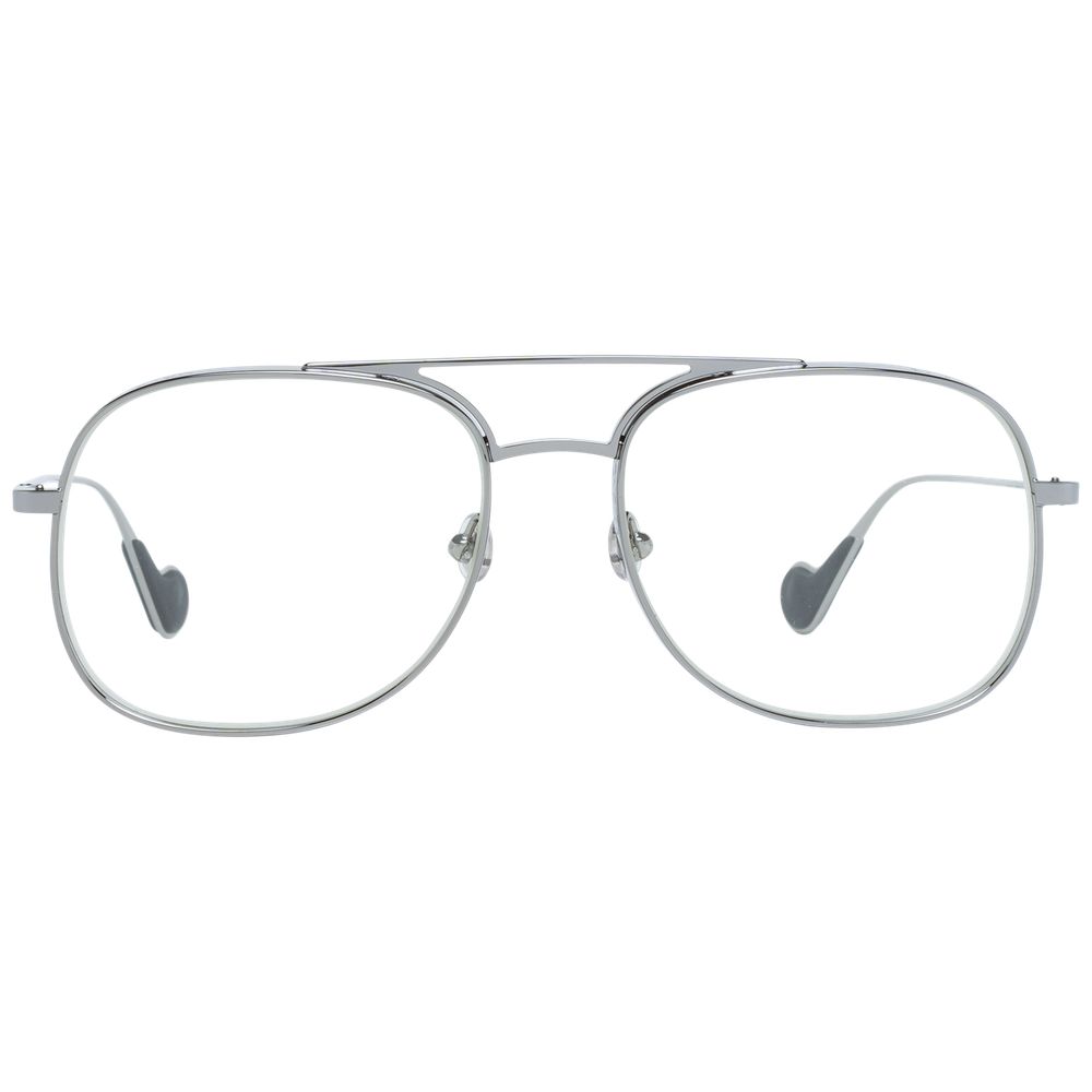 Moncler MO-1044357 Metal Aviator Sunglasses — Gray, view 2