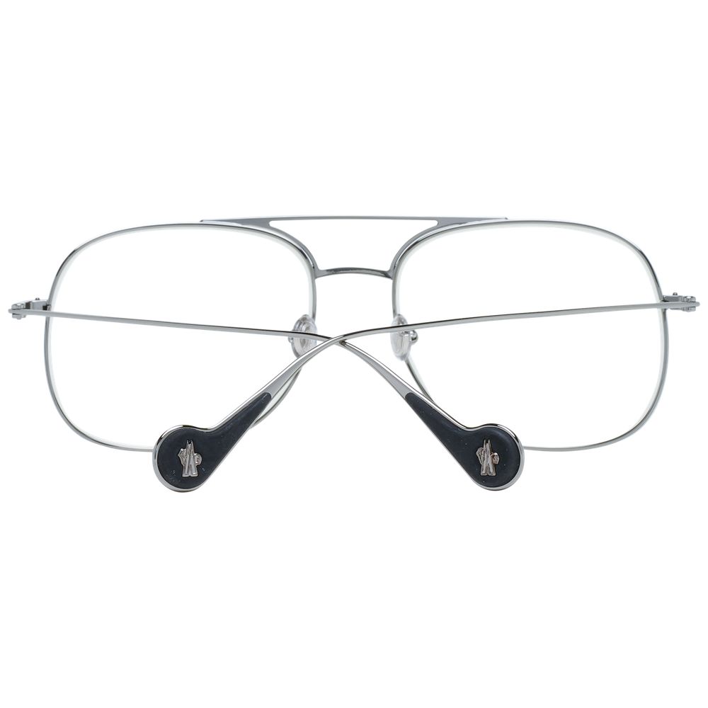 Moncler MO-1044357 Metal Aviator Sunglasses — Gray, view 3