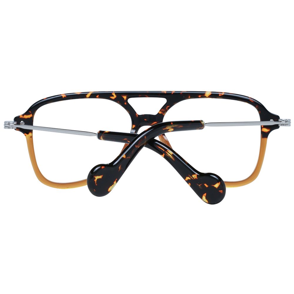 Moncler MO-1047132 Tortoiseshell Aviator Eyeglasses — Brown, view 3