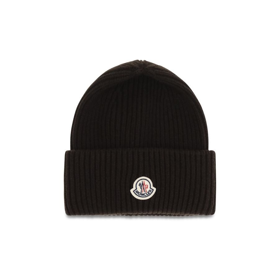 Moncler MOL20913B00087M1127243BB Beanie — Brown by Moncler