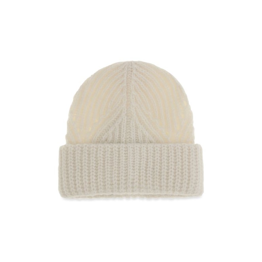 Moncler MOL20933B00064N1297034BB Beanie — Beige, view 2