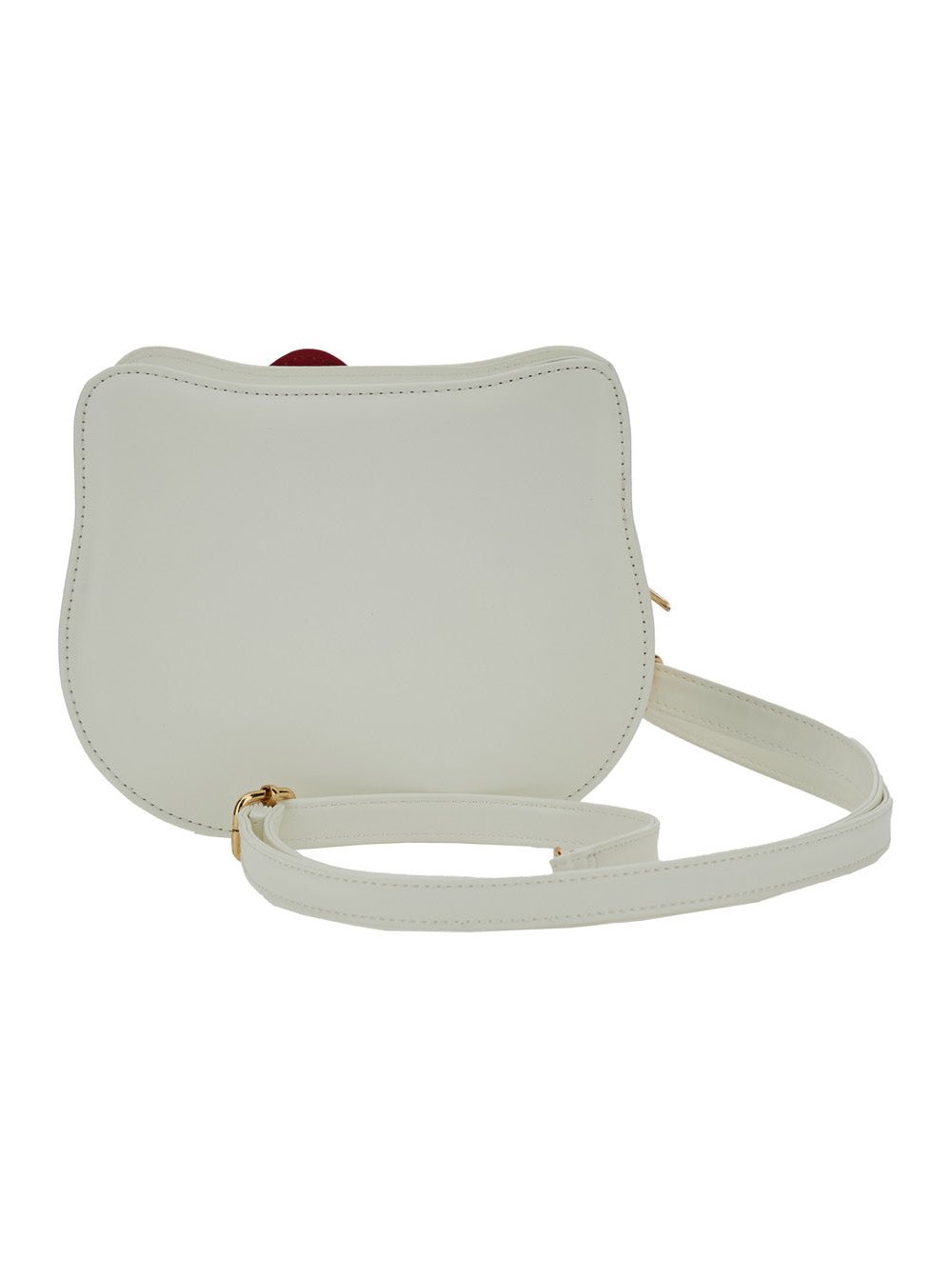 Monnalisa Hello Kitty Character Crossbody Bag — White, view 2