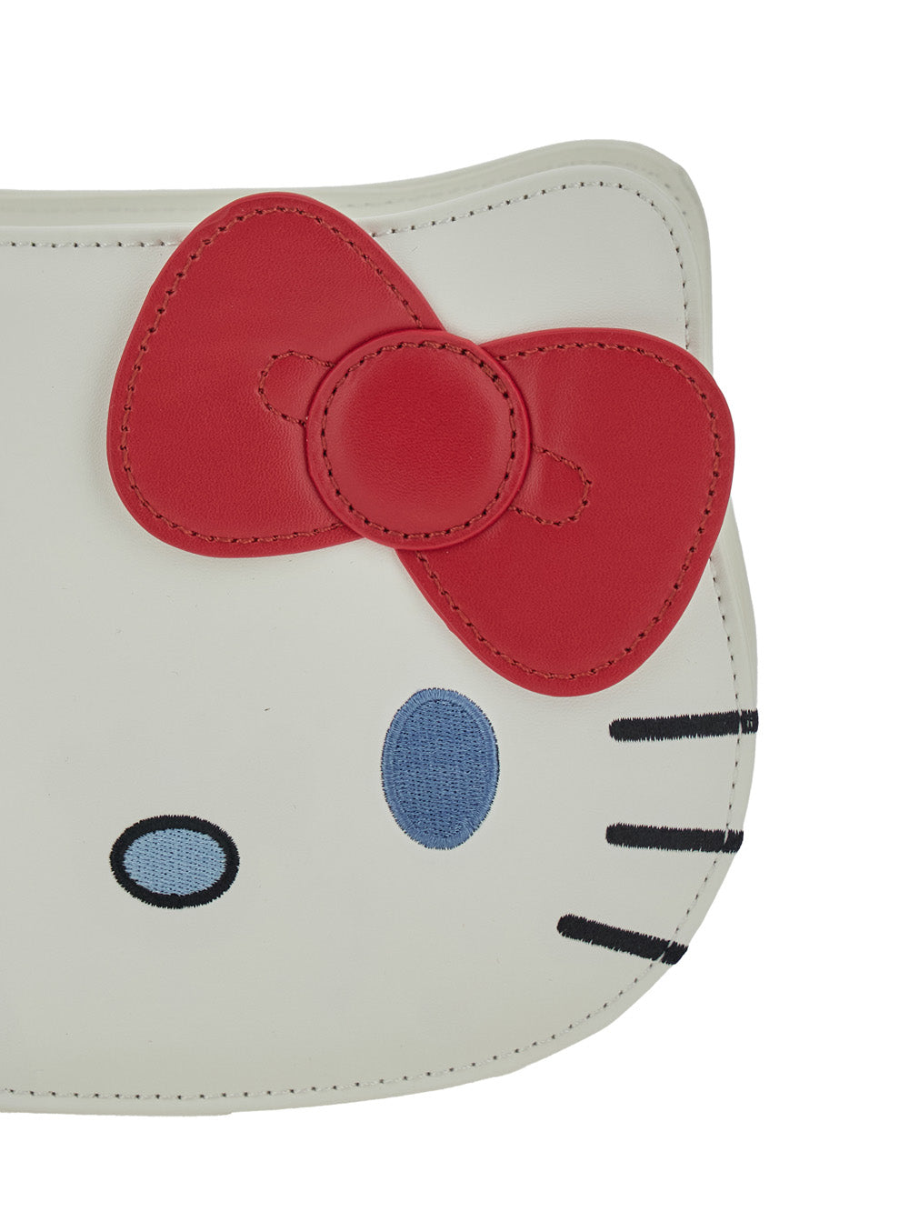 Monnalisa Hello Kitty Character Crossbody Bag — White, view 3