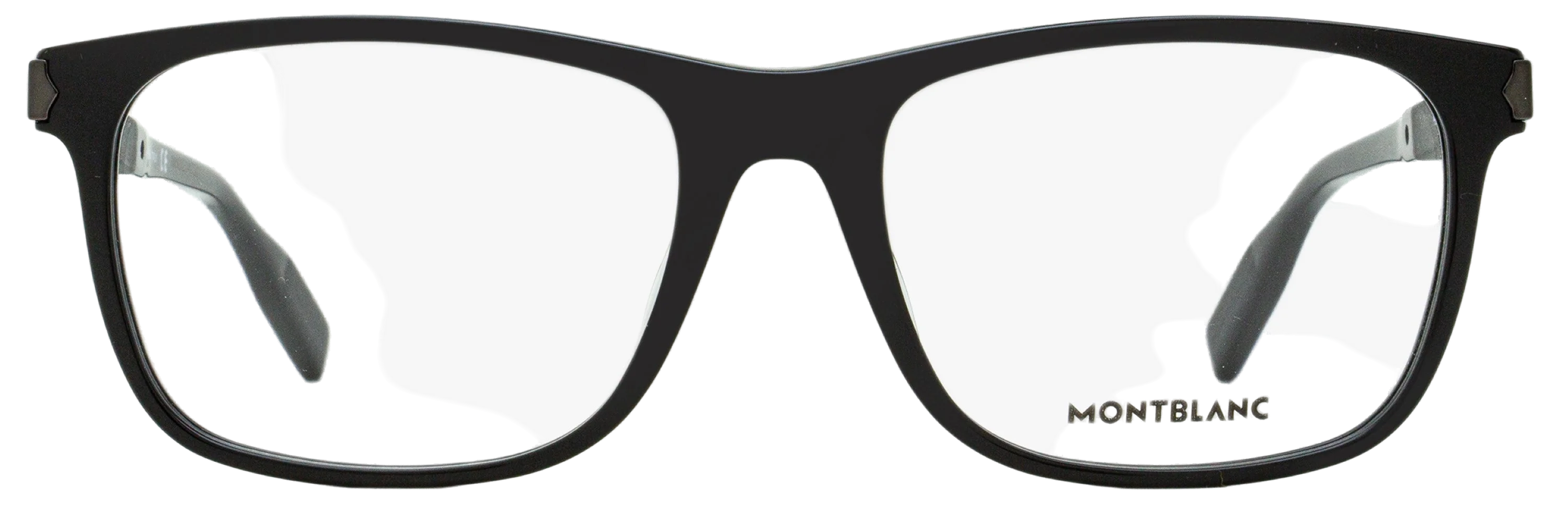 Montblanc MB0035 Eyeglasses — Black, view 2
