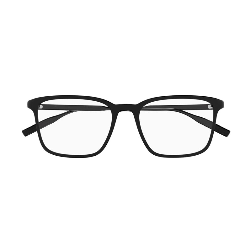 Montblanc MB0197O001 Square Full Rim Eyeglasses — Black, view 2