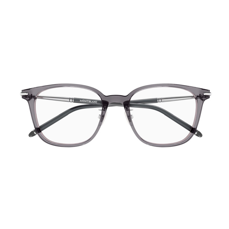 Montblanc MB0247OK002 Square Full Rim Eyeglasses — Gray, view 2