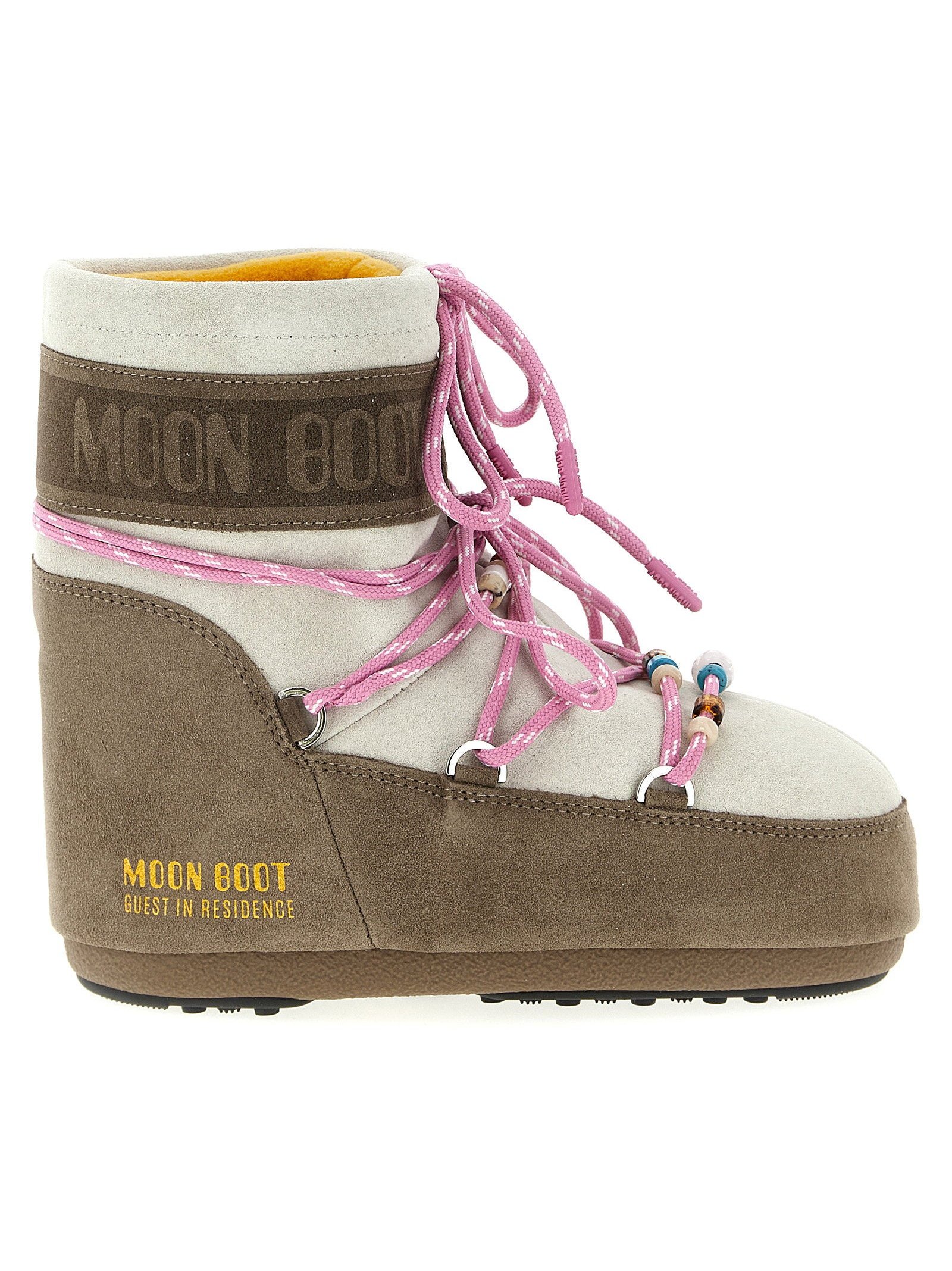Moon Boot Icon Low Ankle Boot — Cream by Moon Boot