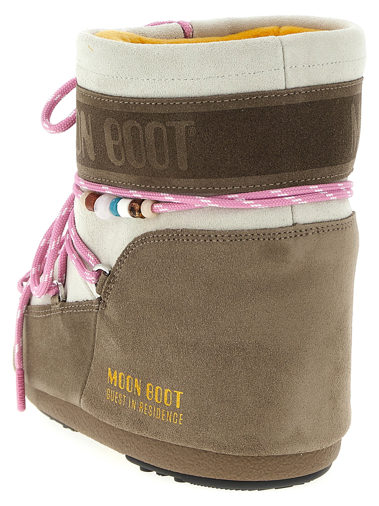 Moon Boot Icon Low Ankle Boot — Cream, view 3