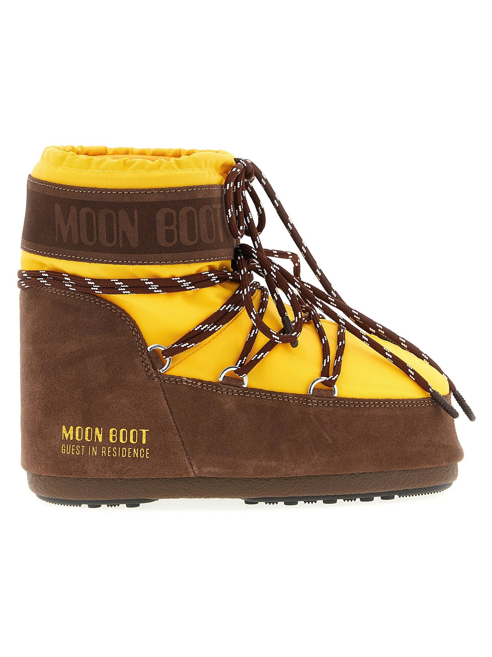 Moon Boot Icon Low Ankle Boot — Yellow by Moon Boot