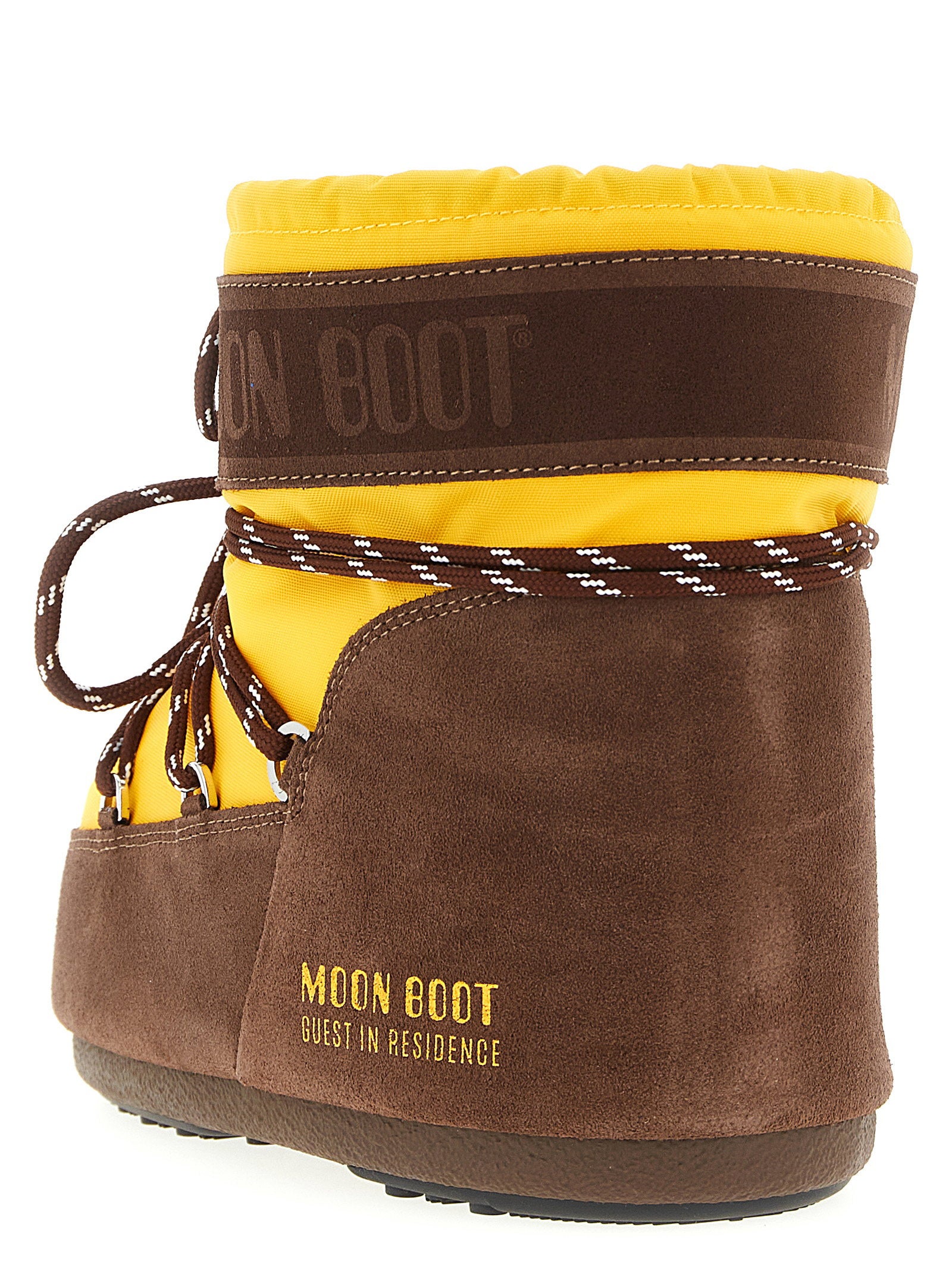 Moon Boot Icon Low Ankle Boot — Yellow, view 3