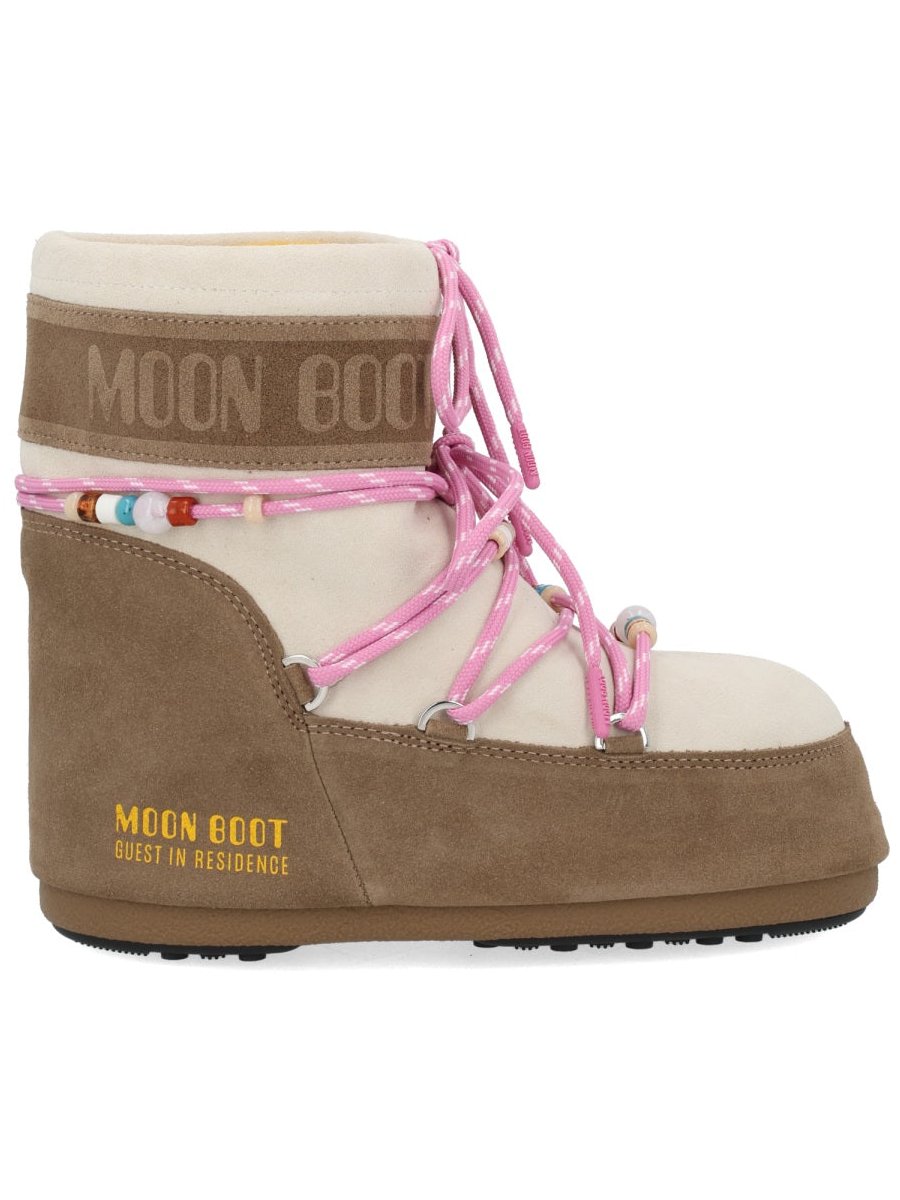 Moon Boot Cow Suede Boot — Multicolor, view 4
