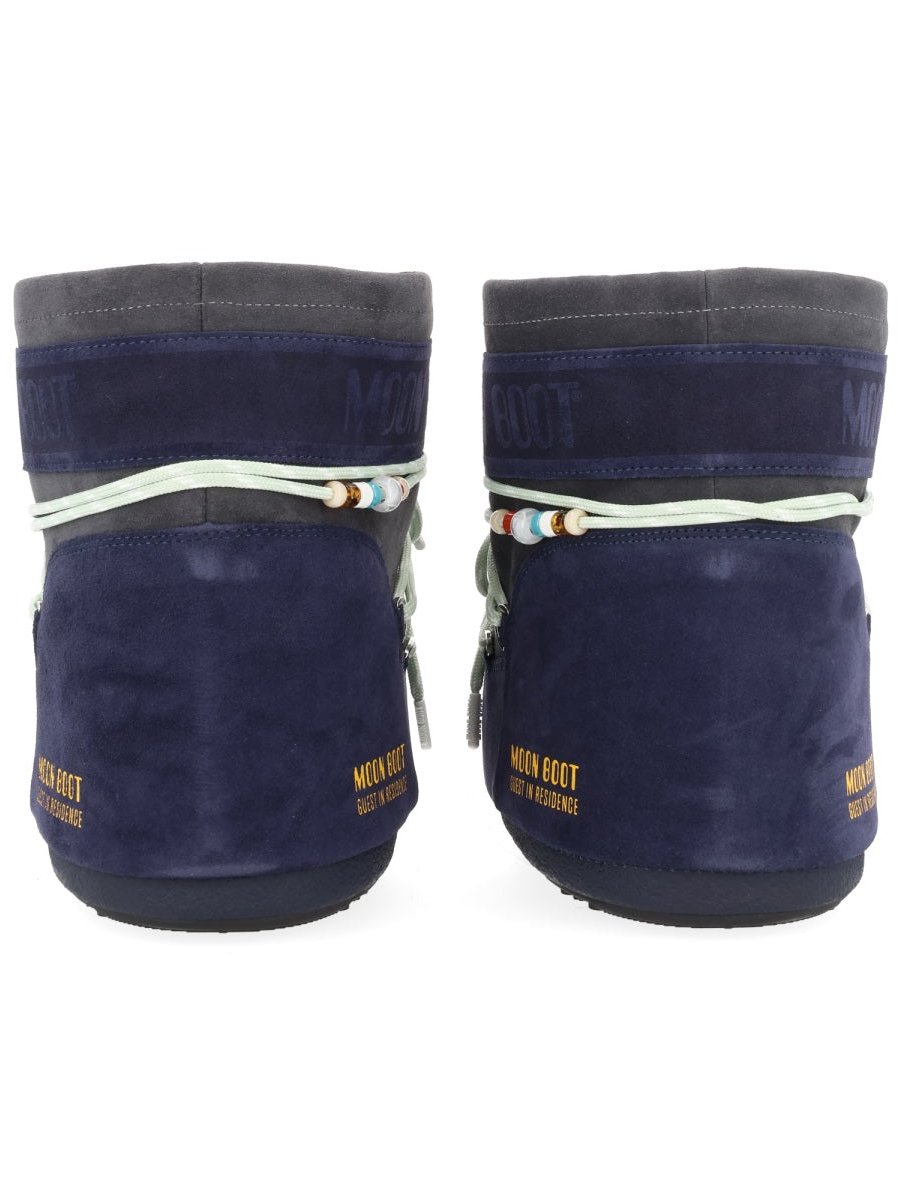 Moon Boot X Guest Residence Boots — Blue, view 2