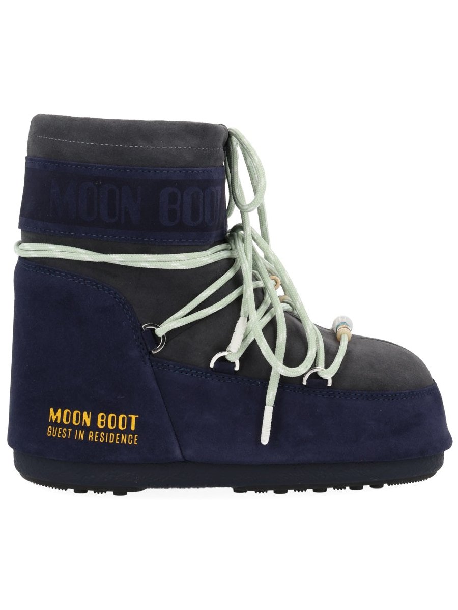 Moon Boot X Guest Residence Boots — Blue, view 4