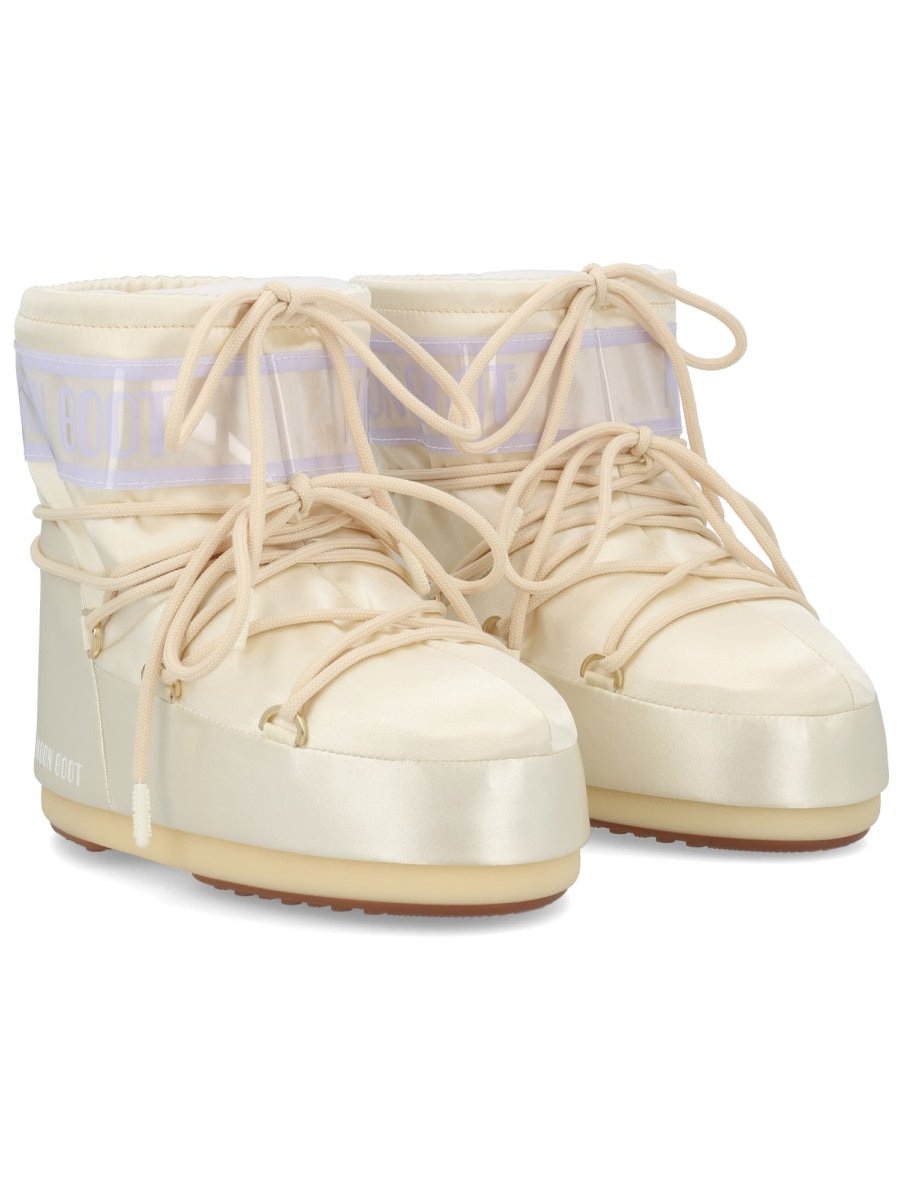Moon Boot Icon Low Boots — Ivory, view 4