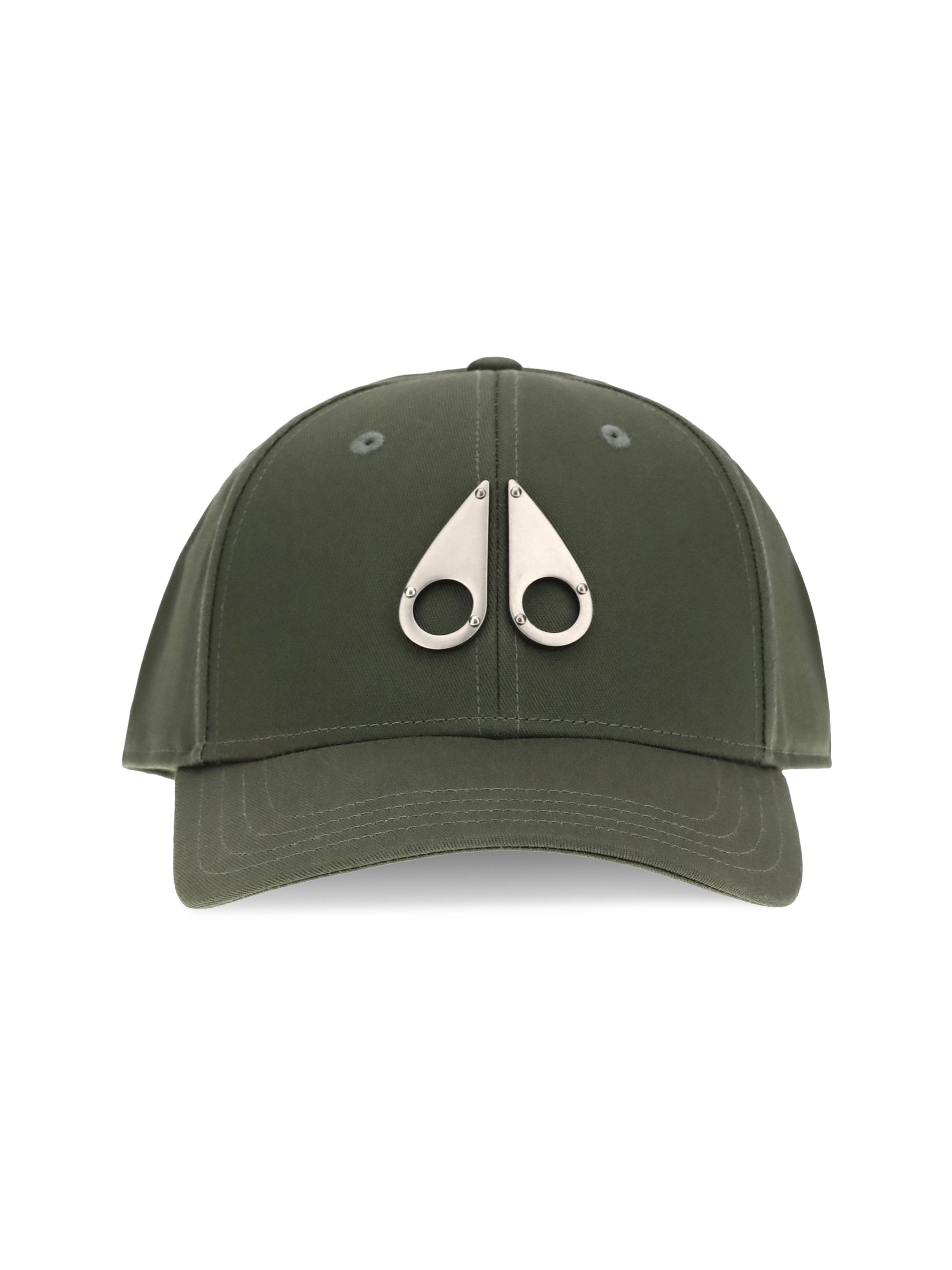 Moose Knuckles M31MA534 Logo-Embroidered Cotton Baseball Cap — Green by Moose Knuckles