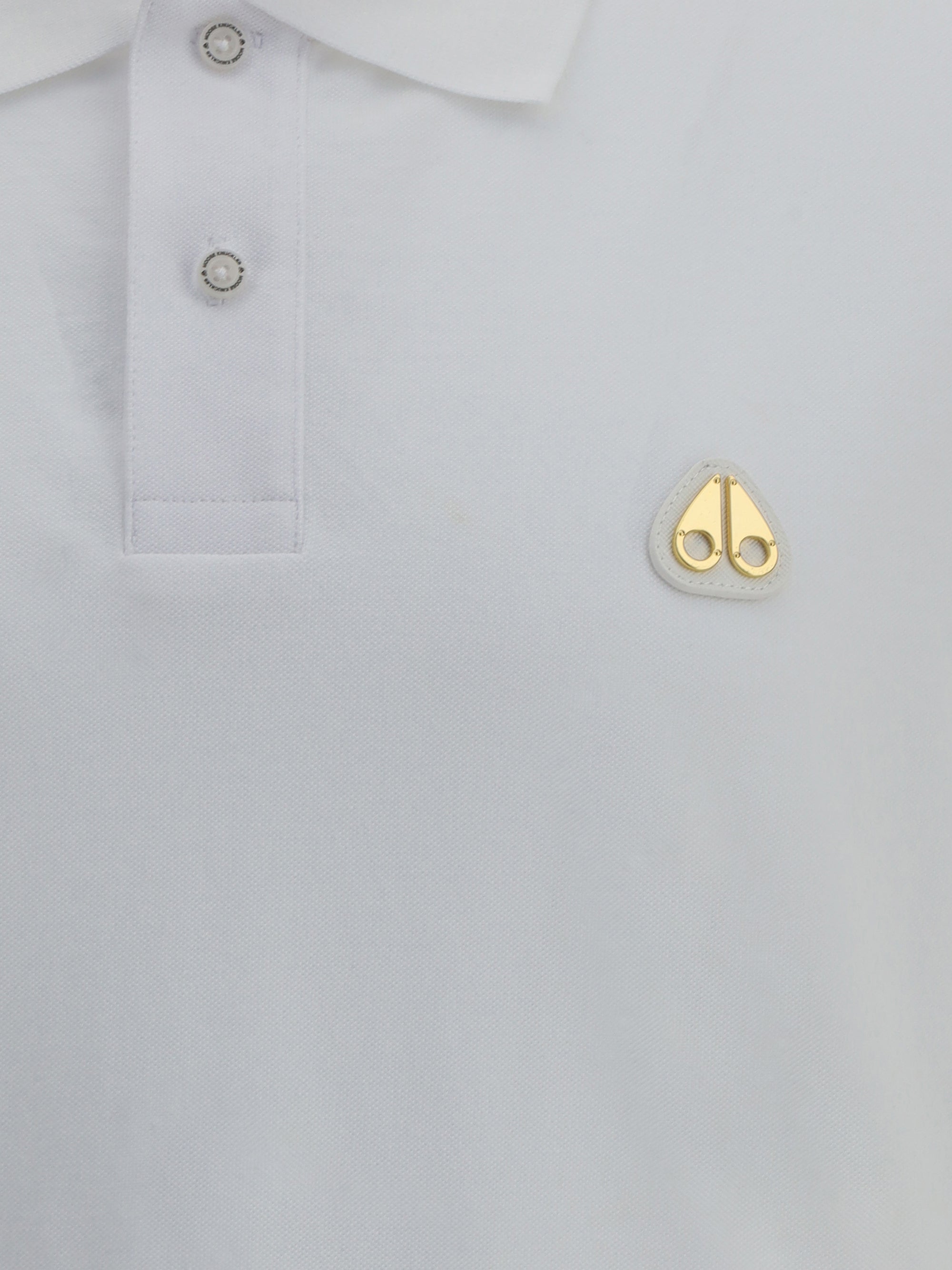 Moose Knuckles Polo — White, view 3