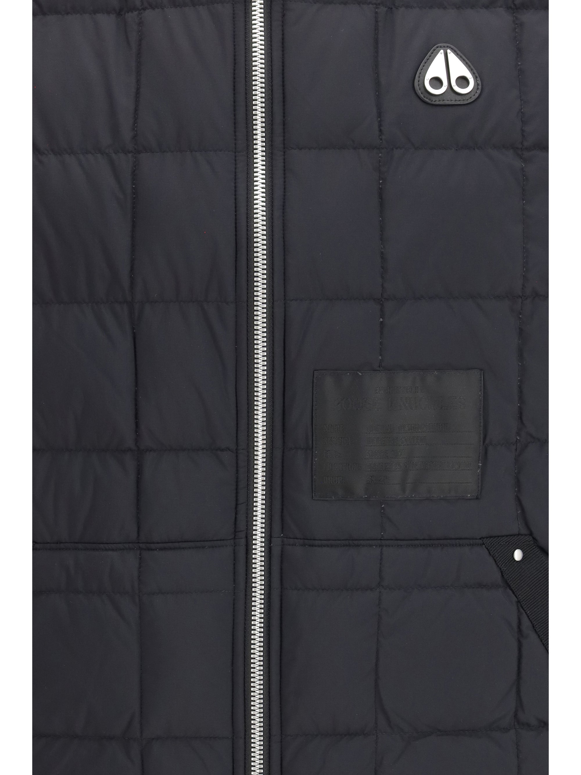 Moose Knuckles Vest — Black, view 2