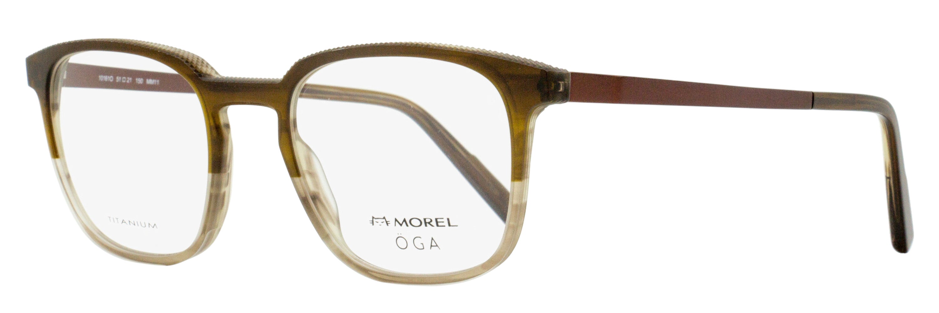 Morel 10161O Eyeglasses — Brown by Morel