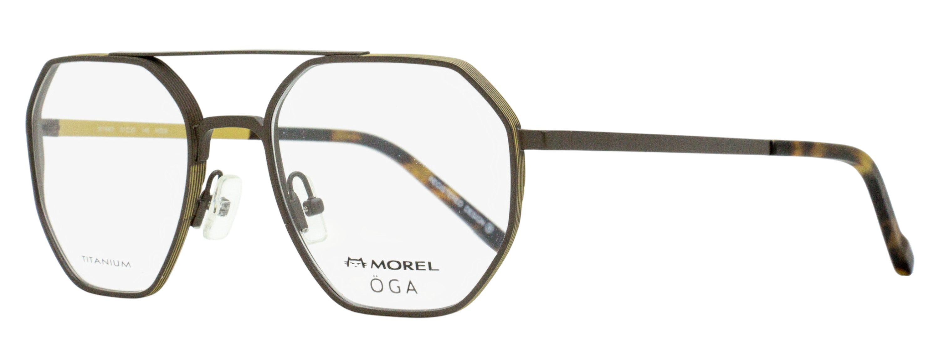 Morel 10164O Eyeglasses — Bronze by Morel