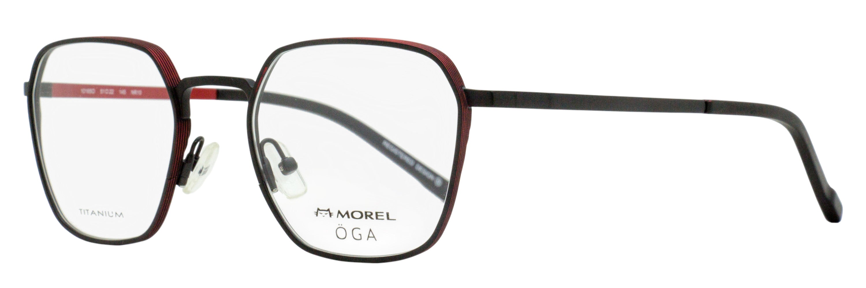 Morel 10165O Eyeglasses — Black by Morel