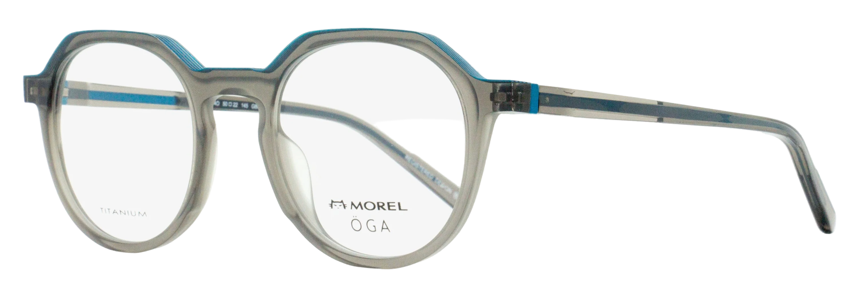 Morel 10174O Eyeglasses — Gray by Morel