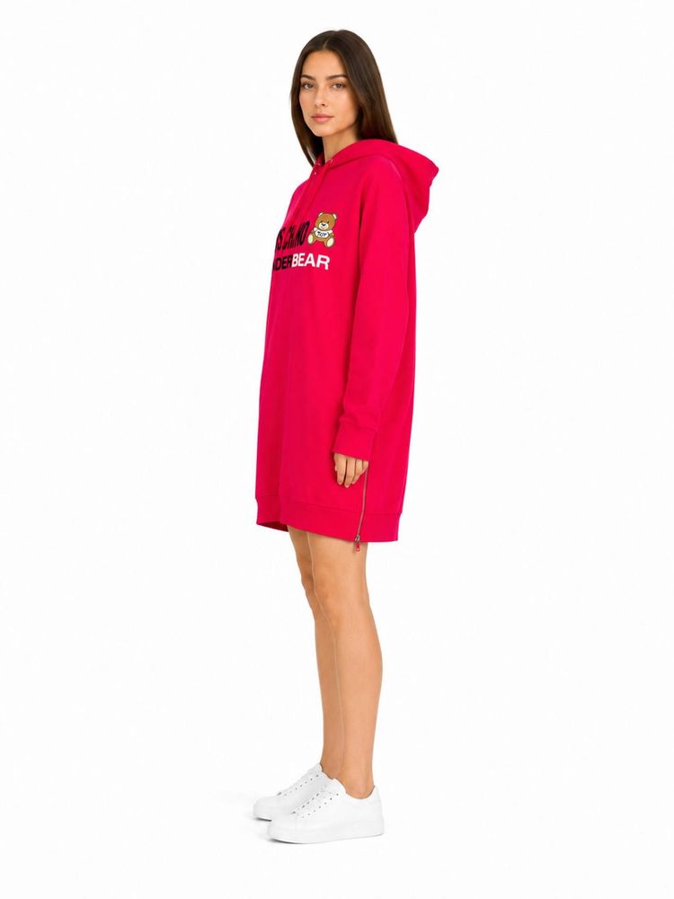 Moschino Underbear Dress — Red, view 2