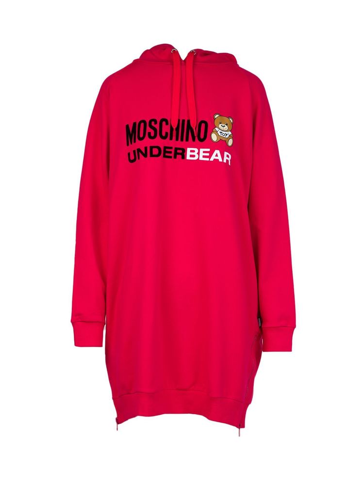Moschino Underbear Dress — Red, view 4