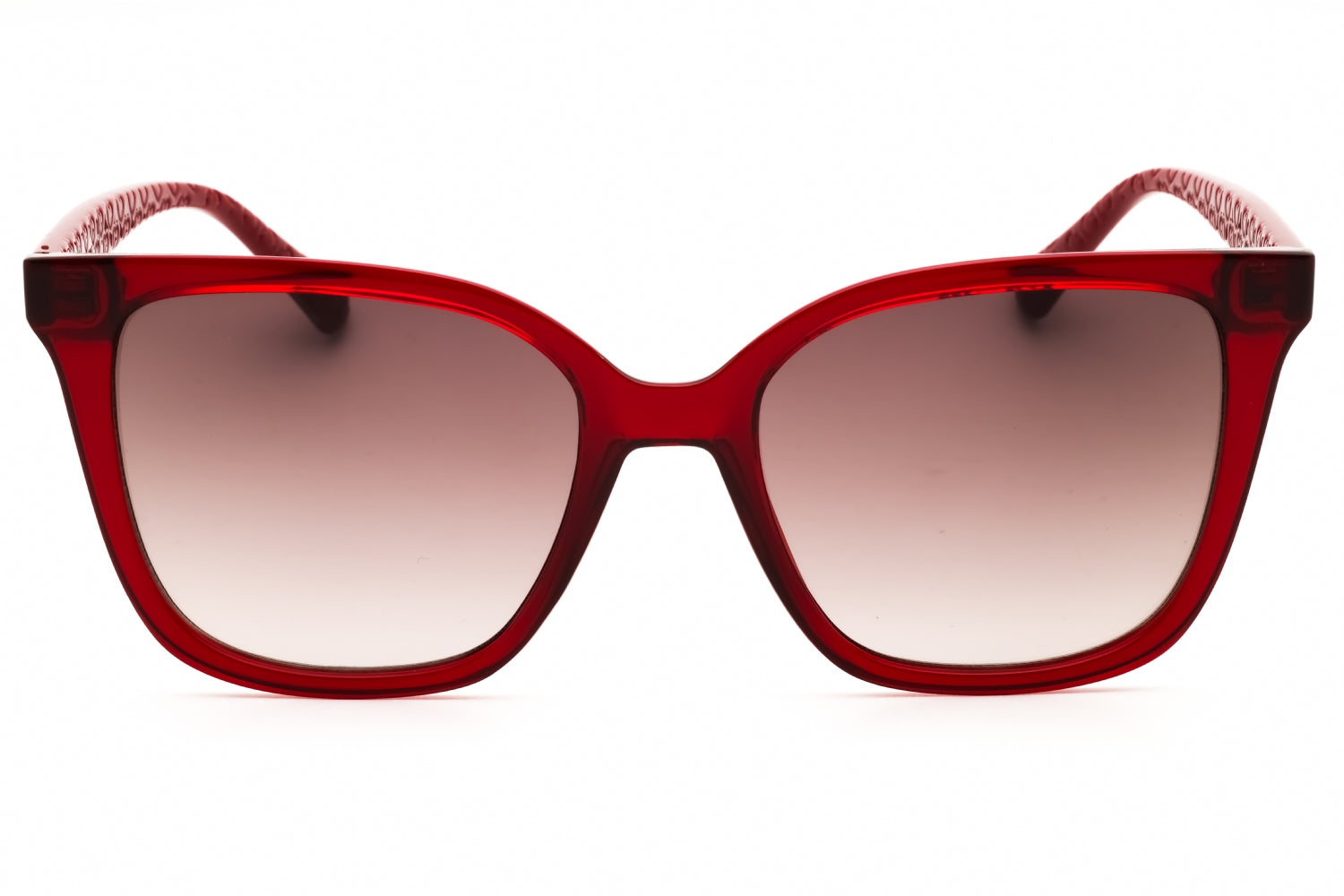 Moschino Love MOL077S Oversized Square Sunglasses — Red, view 2