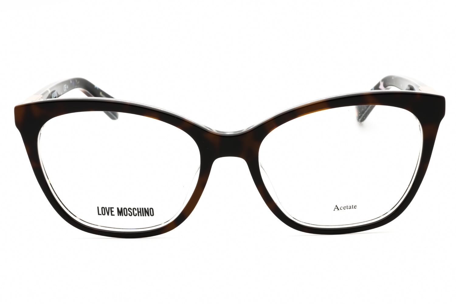 Moschino Love MOL563 Cat Eye Tortoiseshell Eyeglasses — Tortoiseshell, view 2