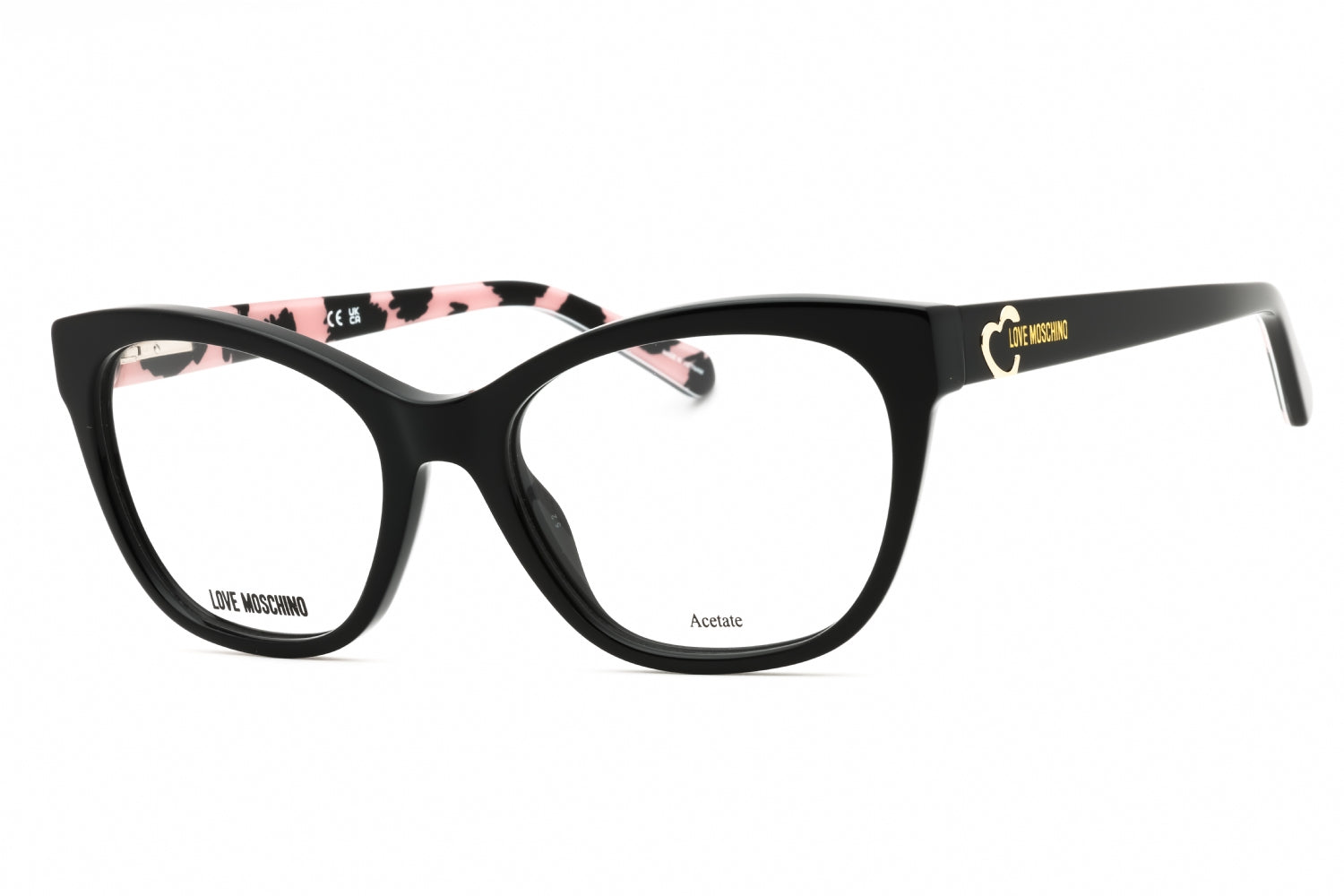 Moschino Love MOL598 Cat Eye Eyeglasses — Black by Moschino Love