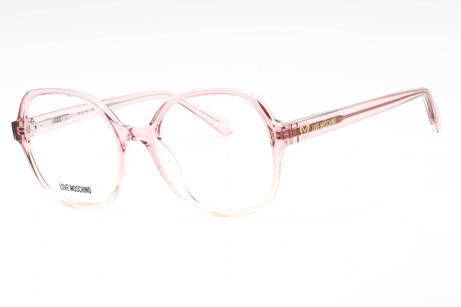 Moschino Love MOL616 Round Frame Eyeglasses — Pink by Moschino Love
