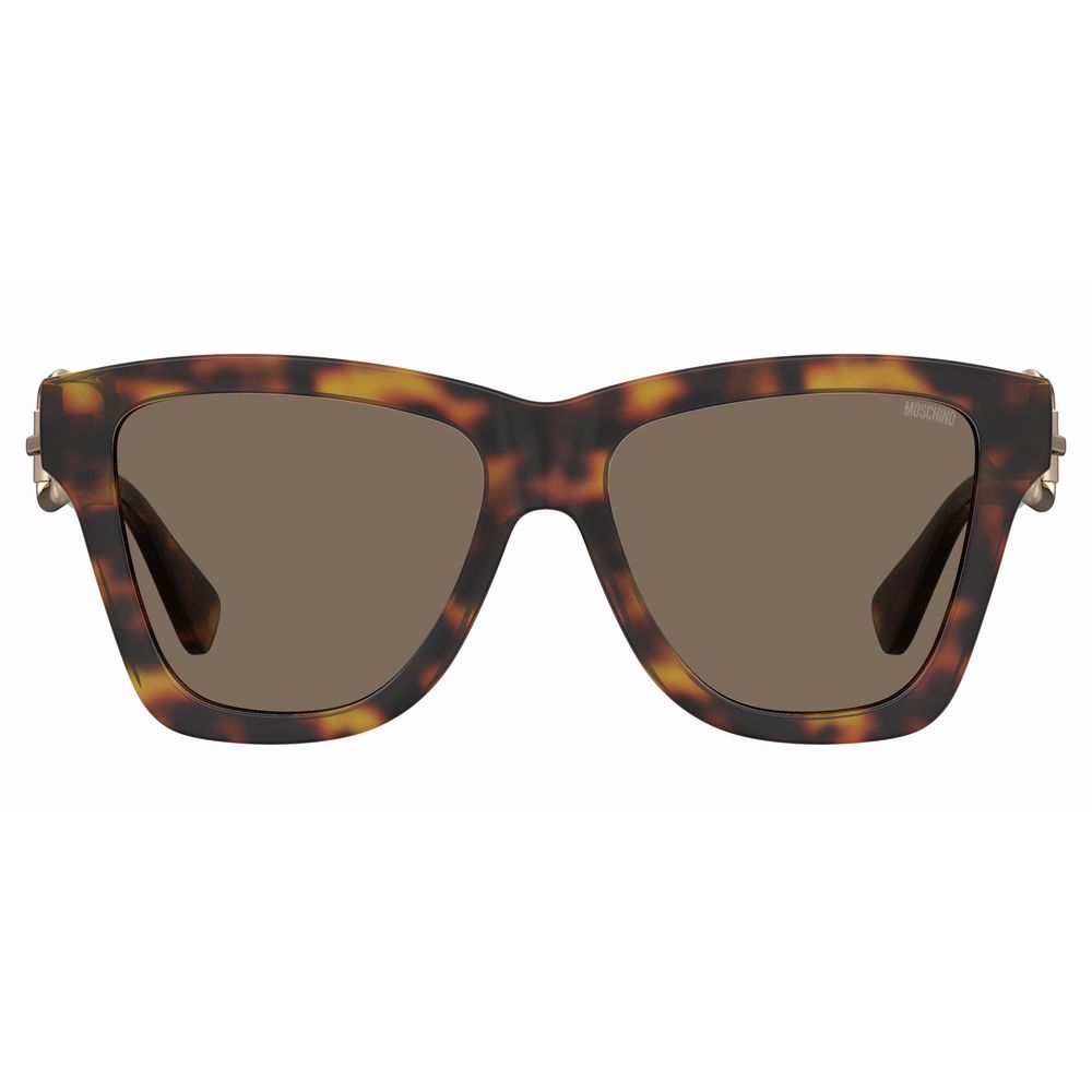 Moschino MOMOS131S086F470AC Tortoiseshell Acetate Sunglasses — Brown, view 2